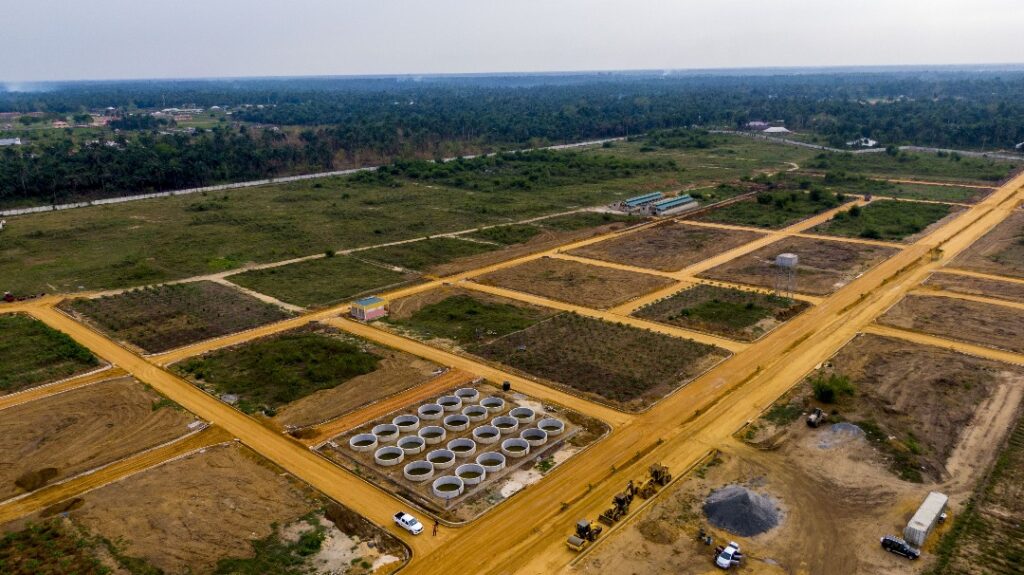 Ibom Model Farm Internal Roads